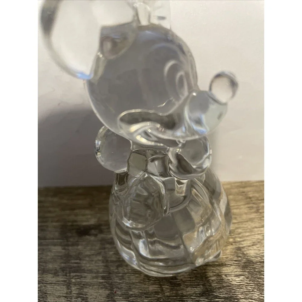 Lenox Crystal Mickey Minnie Mouse Figurines Disney Full Lead Crystal Germany Set